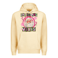 Pina Colada Pink Christmas Vibes Santa Premium Hoodie - FaDigitalArtStudio