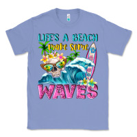 Colony Blue Life's a beach make some waves Classic Tee - NancyCooperArtShop