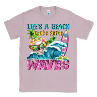 Lilac Life's a beach make some waves Classic Tee - NancyCooperArtShop