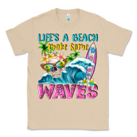 Mushroom Life's a beach make some waves Classic Tee - NancyCooperArtShop