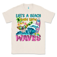 Natural Life's a beach make some waves Classic Tee - NancyCooperArtShop