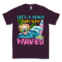 Plum Life's a beach make some waves Classic Tee - NancyCooperArtShop