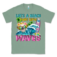 Sage Life's a beach make some waves Classic Tee - NancyCooperArtShop