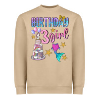 Birthday Girl 3 Heavyweight Sweatshirt | Teevron