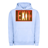 Pigment Grape Ice exit sign   hippie Urban Hoodie - lanVoArt