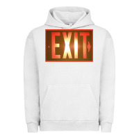 Pigment Lunar Rock exit sign   hippie Urban Hoodie - lanVoArt