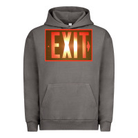 Pigment Tornado exit sign   hippie Urban Hoodie - lanVoArt