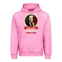 Fuchsia Pink dennycranedennycranethepresidentlocknload   music Urban Hoodie - lanVoArt