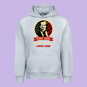 Dennycranedennycranethepresidentlocknload   Music Urban Hoodie Designed By Lanvoart