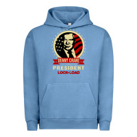 Pigment Pebble Blue dennycranedennycranethepresidentlocknload   music Urban Hoodie - lanVoArt