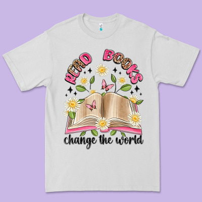 Read Books Change The World Artiststas Premium Tee Designed By Artiststas
