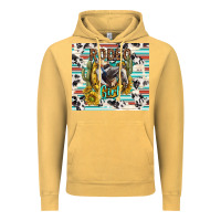 Vintage Mustard rodeo girl Vintage Hoodie - TumblerDesignByShophia