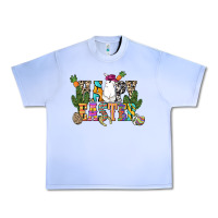Grape Ice Happy Easter with cowboy Easter Day Urban Heavy Tee - HowdyJamesFarm