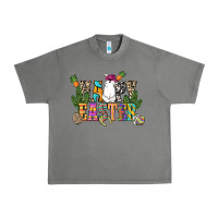 Tornado Happy Easter with cowboy Easter Day Urban Heavy Tee - HowdyJamesFarm