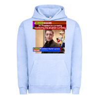 Pigment Grape Ice daniel larson monitoring the situation   vintage Urban Hoodie - lanVoArt