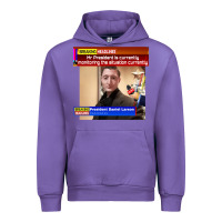 Tulip daniel larson monitoring the situation   vintage Urban Hoodie - lanVoArt