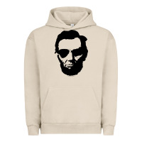 Pigment French Oak cool abe lincoln with aviator sunglasses black Urban Hoodie - lanVoArt