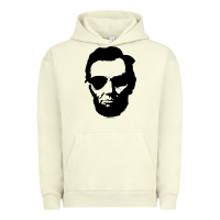 Pigment Pistachio cool abe lincoln with aviator sunglasses black Urban Hoodie - lanVoArt