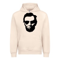 Sandshell cool abe lincoln with aviator sunglasses black Urban Hoodie - lanVoArt