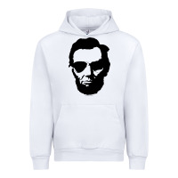 White cool abe lincoln with aviator sunglasses black Urban Hoodie - lanVoArt