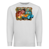 Farm Life Fall Barn And Truck Premium Sweatshirt | Teevron
