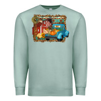 Seafoam Farm Life Fall Barn And Truck Premium Sweatshirt - Artiststas