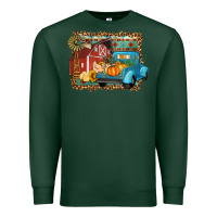 Sports Green Farm Life Fall Barn And Truck Premium Sweatshirt - Artiststas