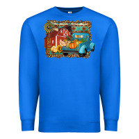 True Royal Farm Life Fall Barn And Truck Premium Sweatshirt - Artiststas