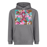 Storm Breast Cancer Ribbon Stethoscope Heavyweight Hoodie - Artiststas