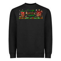 Black flannels lattes leggings libbey glass Heavyweight Sweatshirt - BundleAndBundleShop