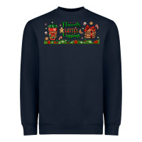 Navy flannels lattes leggings libbey glass Heavyweight Sweatshirt - BundleAndBundleShop
