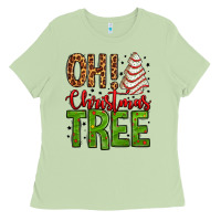 Oh Christmas Tree Cake Ladies Tee | Teevron