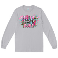 Moon Dust Faith hope cure Cancer Awareness Long Sleeve Tee - HowdyJamesFarm