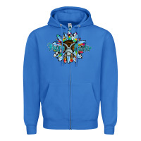True Royal happy easter sunflower Zipper Hoodie - CowhideDigitalArt