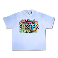 Grape Ice Happy Easter 2023 Urban Heavy Tee - HowdyJamesFarm
