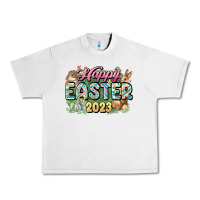 Lunar Rock Happy Easter 2023 Urban Heavy Tee - HowdyJamesFarm