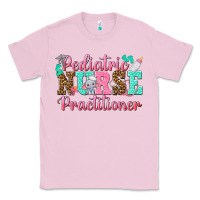 Bubblegum Pink Pediatric Nurse Practitioner Classic Tee - texasbilliewilder