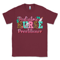 Burgundy Pediatric Nurse Practitioner Classic Tee - texasbilliewilder