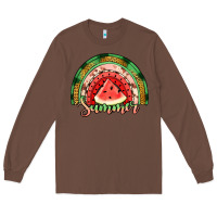 Chestnut watermelon summer rainbow Long Sleeve Tee - Jasminsmagicworld