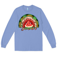 Colony Blue watermelon summer rainbow Long Sleeve Tee - Jasminsmagicworld