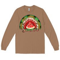 Toasted Coconut watermelon summer rainbow Long Sleeve Tee - Jasminsmagicworld