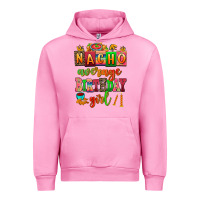Fuchsia Pink nacho average speech therapist Urban Hoodie - AdoDesignShop