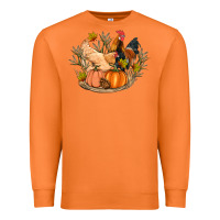 Carrot fall coop animals pumpkin Premium Sweatshirt - Artiststas