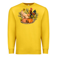 Lemon fall coop animals pumpkin Premium Sweatshirt - Artiststas