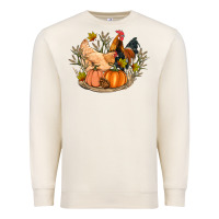Sandshell fall coop animals pumpkin Premium Sweatshirt - Artiststas