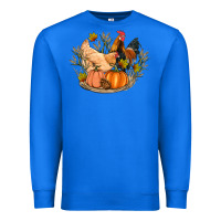 True Royal fall coop animals pumpkin Premium Sweatshirt - Artiststas