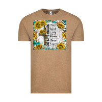 Vintage Coffee god says you are with sunflower Vintage Tee - TumblerDesignByShophia