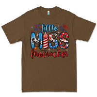 Cacao little miss firecracker 4th of july Premium Tee - Artiststas