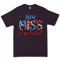 Plum little miss firecracker 4th of july Premium Tee - Artiststas