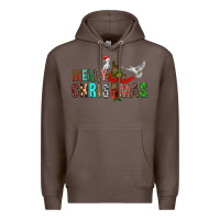 Coffee Merry christmas cross Premium Hoodie - FaDigitalArtStudio